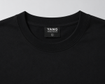 Classic Striped Pocket T-Shirt – Relaxed Fit-Black - Image 5