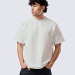 Oversized Basic T-Shirt – Relaxed Fit-White